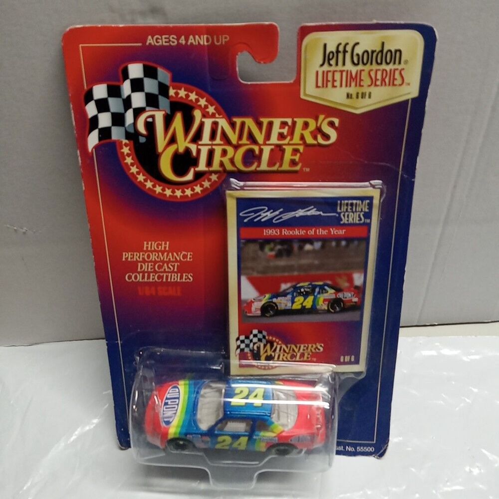 Winner's Circle #24 Jeff Gordon Lifetime Series Car No. 6 of 6